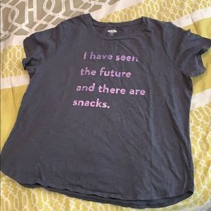 Old Navy - Graphic tee- worn once and washed